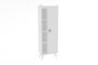 Hanah Home Armario Baño Blanco 50x140x31.8cm Tablero Partículas Melamina